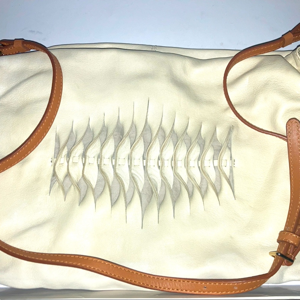 Unique buttery soft sheepskin bag